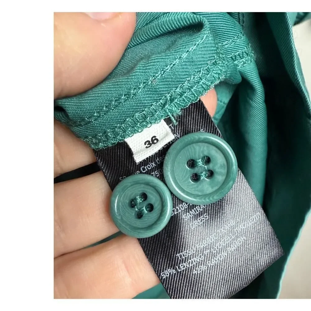 Isabel Etoile Marant Samira Dress in Celadon NWT Sz. 36 (US 4) - Picture 6 of 7